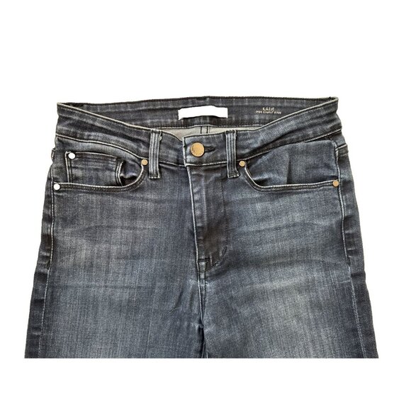 Fidelity Denim Katie High Rise Flare Jeans Womens 24 Blue Comfort Stretch - Picture 4 of 10